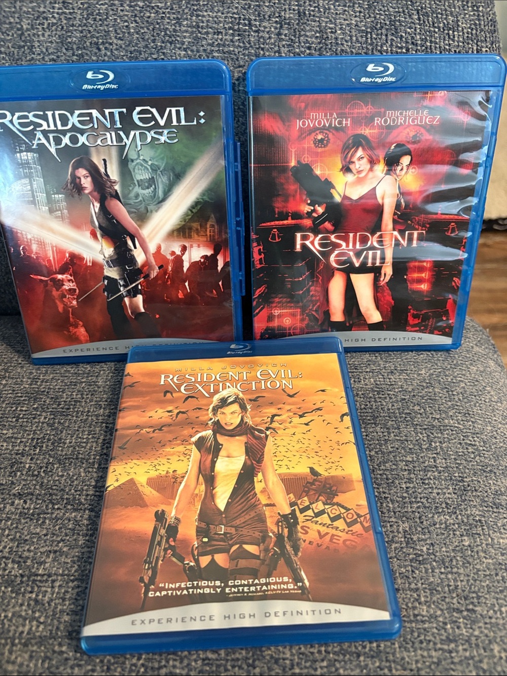 Resident Evil Blu-ray Set